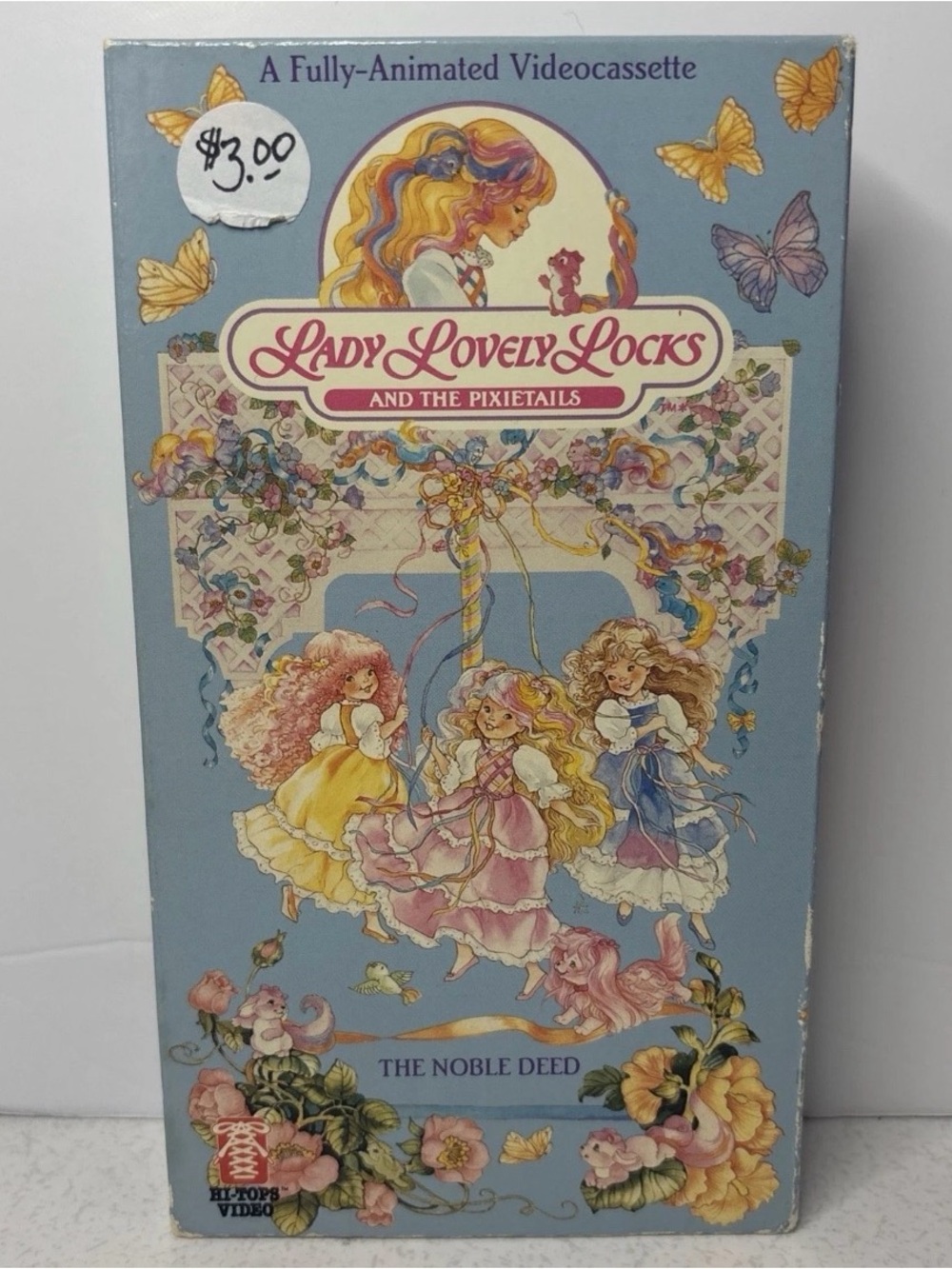 Lady Lovely Locks and the Pixietails: The Noble Deed VHS Tape Vol. 3 1987